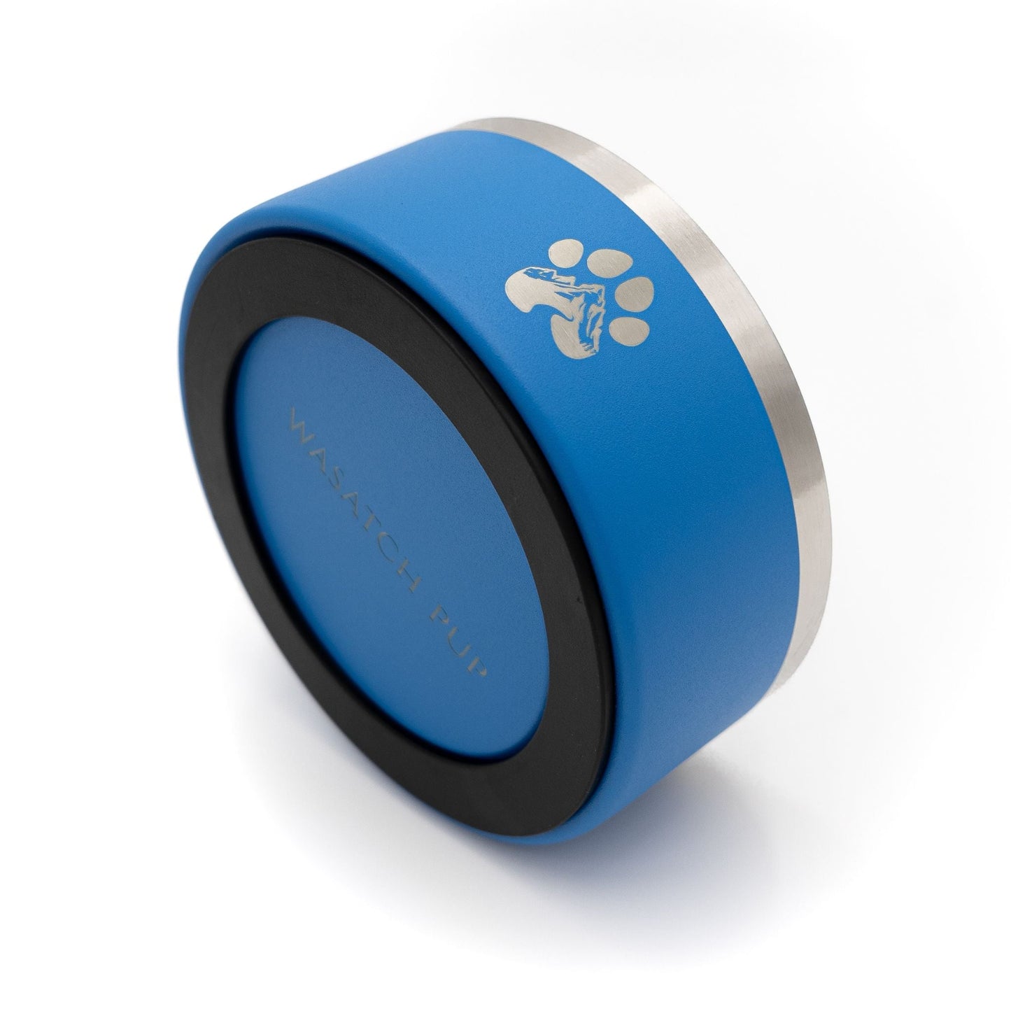 Stainless Steel Feeder Bowl - Stainless Steel Pet Bowls - Wasatch Pup