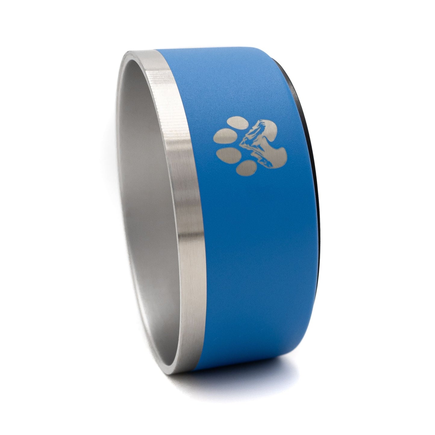 Stainless Steel Feeder Bowl - Stainless Steel Pet Bowls - Wasatch Pup