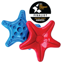 Starfish Nylon Dog Chew Toy for Aggressive Chewers | USA Made | SodaPup
