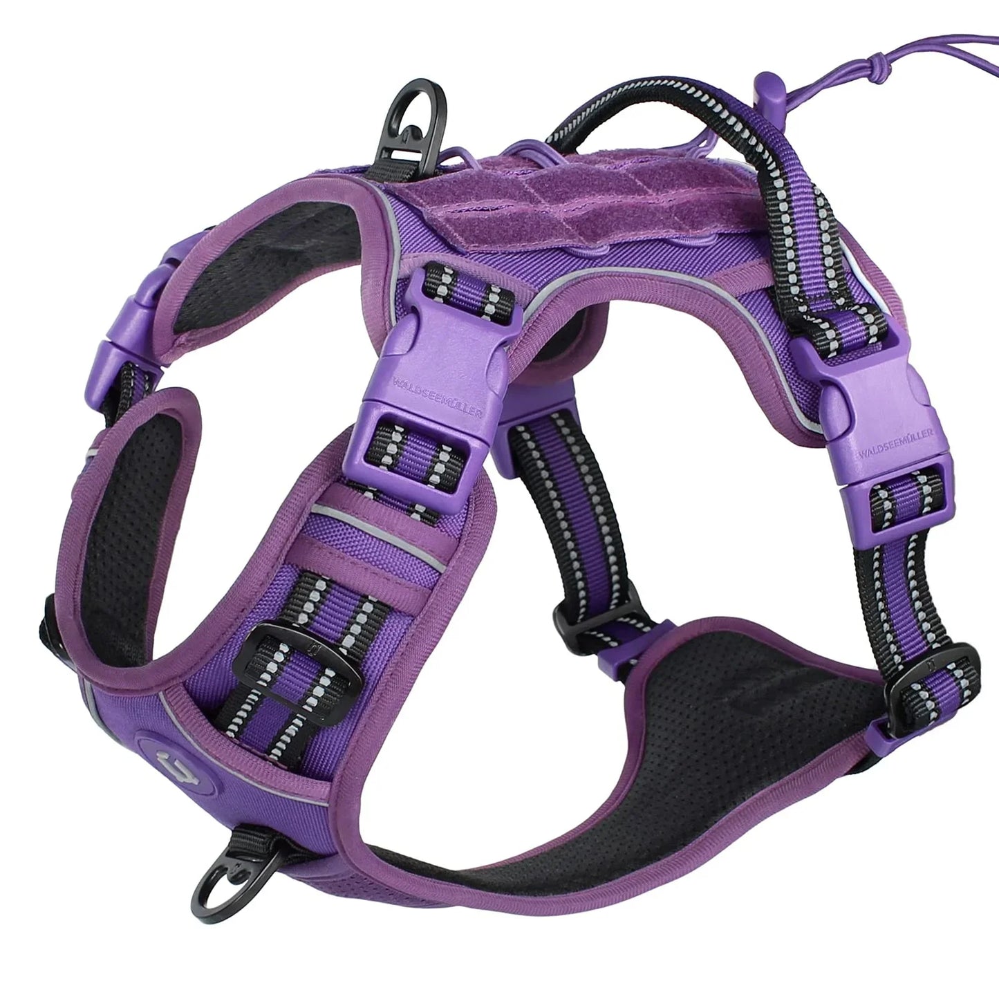 Elite Tactical No-Pull Dog Harness With Integrated Molle Ge