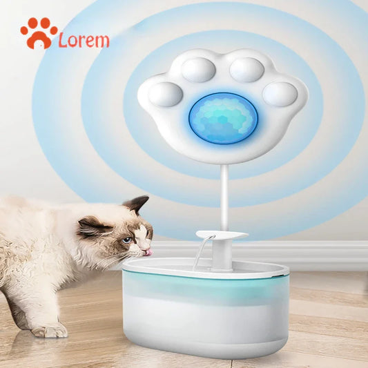 Cat Water Fountain Sensor Paw-shaped PIR Motion Sensor For