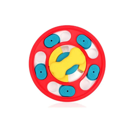 Interactive Dog Puzzle Slow Feeder Non-Slip Food Dispenser