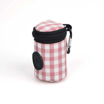 Dog Waste Bags Checkered Pattern Fashionable ✅