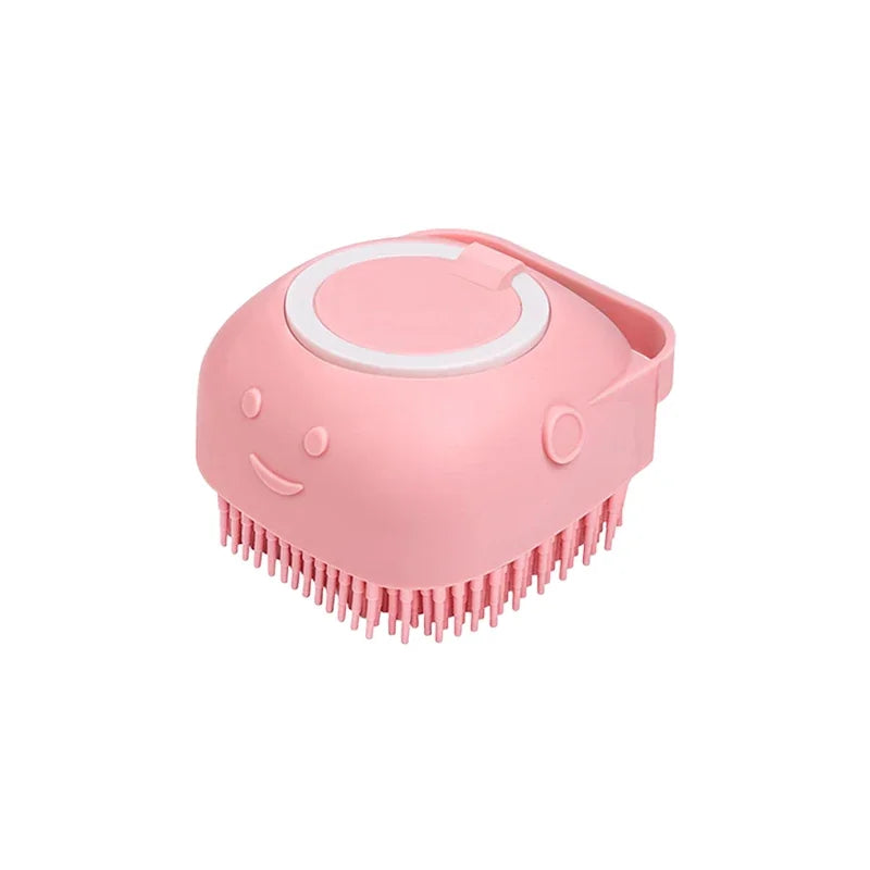 Pet Bathing Brush – Soft Silicone Massage Tool - WTN Essentials