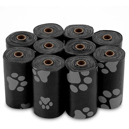 100Rolls Dog Poop Bag Outdoor Cleaning Poop Bag Outdoor Clean Pets Supplies for Dog 15Bags/Roll Refill Garbage Bag Pet Supplies - Purrfect Pet Kingdom