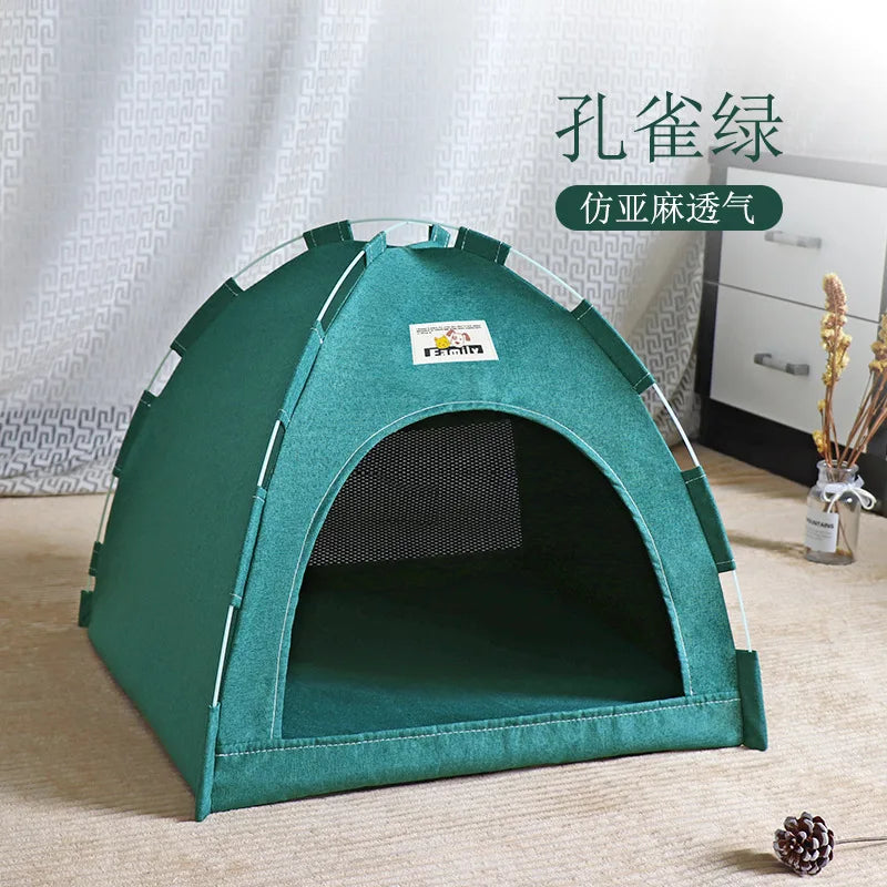 Adorable Pet Tent Bed - Purrfect Pet Kingdom