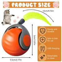Speedy Tail 2.0 Smart Interactive Cat Toy Automatic Moving