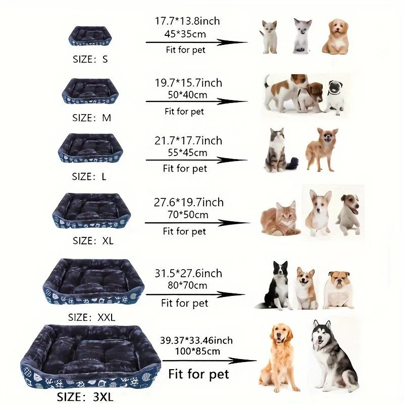 Large Dog Bed Sofa – Comfy Dog Bed Cushion for Pets - WTN Essentials