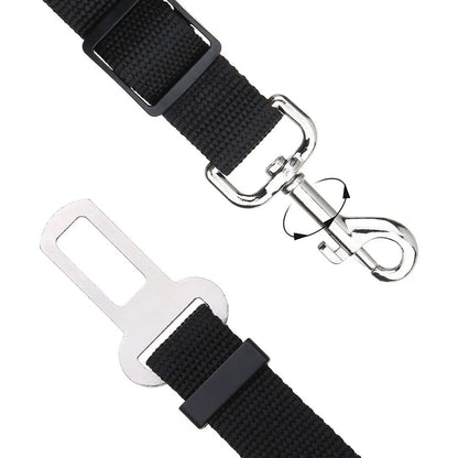 Adjustable Nylon Dog Car Seat Belt Safety Tether for Pets