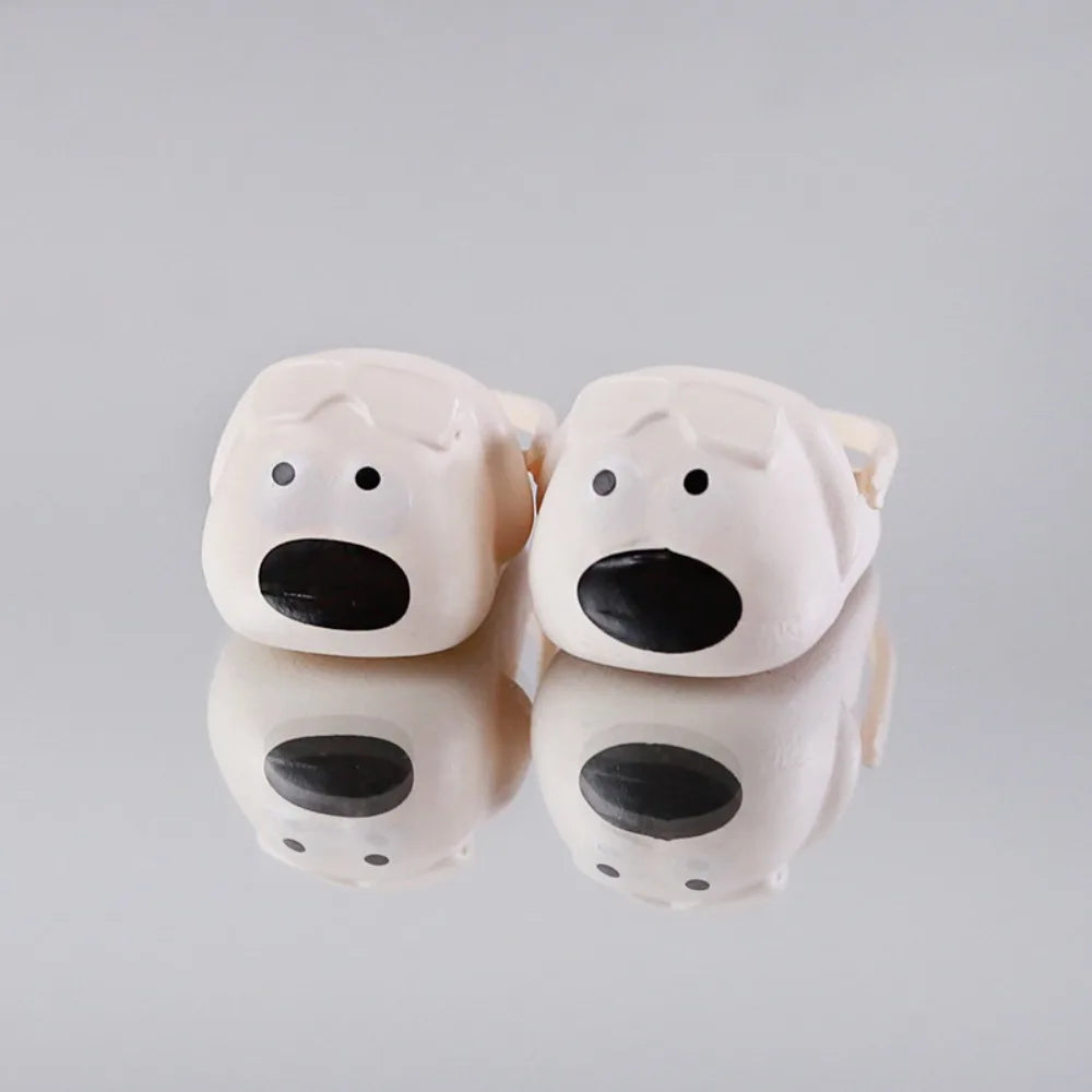 Mini Puppy Doll Silicone Slippers