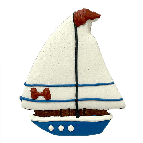 Dog Treats: Sailboat Dog Cookie for Special Dog Moments - premium dog treat from Purrfect Pet Kingdom