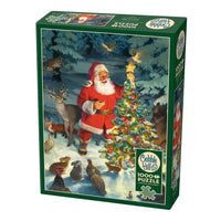 Santa's Tree 1000 Piece Jigsaw Puzzle Cobble Hill