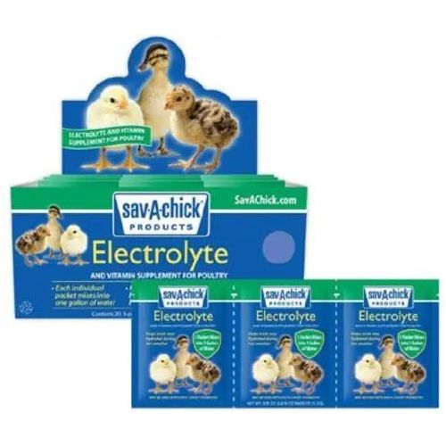 Sav-A-Chick Poultry Vitamins & Electrolytes Supplement 20-Pack