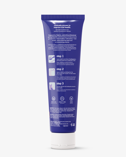 Professional Toothpaste Say Cheese Large & Professional Pet Toothbrush