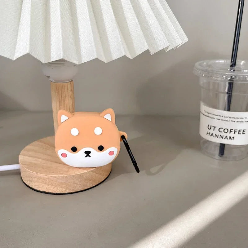Cute Shiba Inu Cool Bulldog Case for Samsung Galaxy Buds Pro