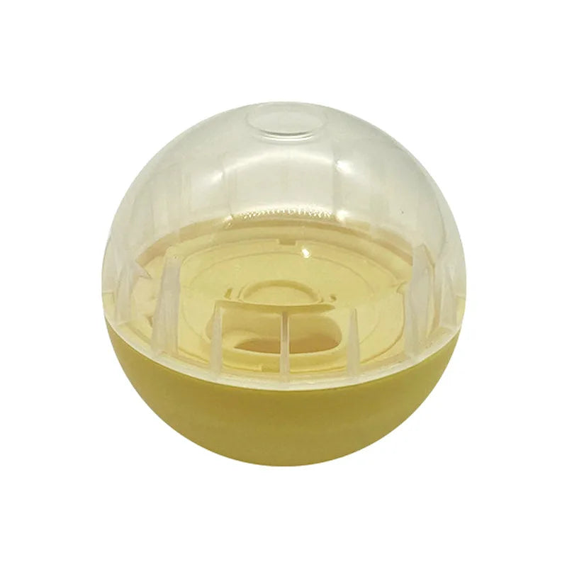 Interactive Food Dispensing Puzzle Toy - Adjustable Slow Feeder IQ Training Ball