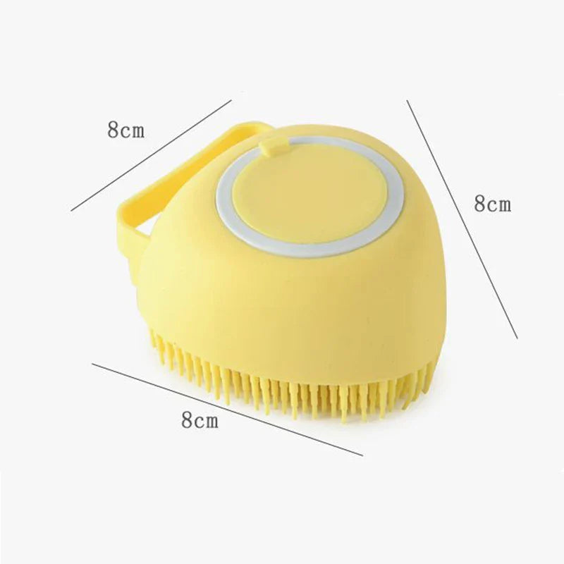 Pet Grooming Brush Soft Silicone Dogs Cats Massage 🧤