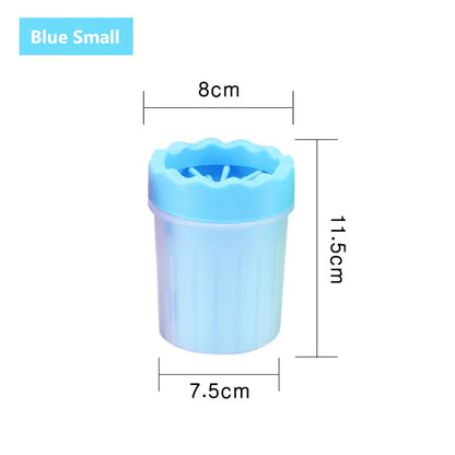 Portable Silicone Pet Paw Washer Cup - Mud Cleaner S-XL