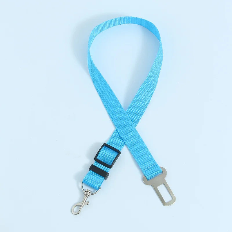 Adjustable Nylon Dog Car Seat Belt Safety Tether for Pets