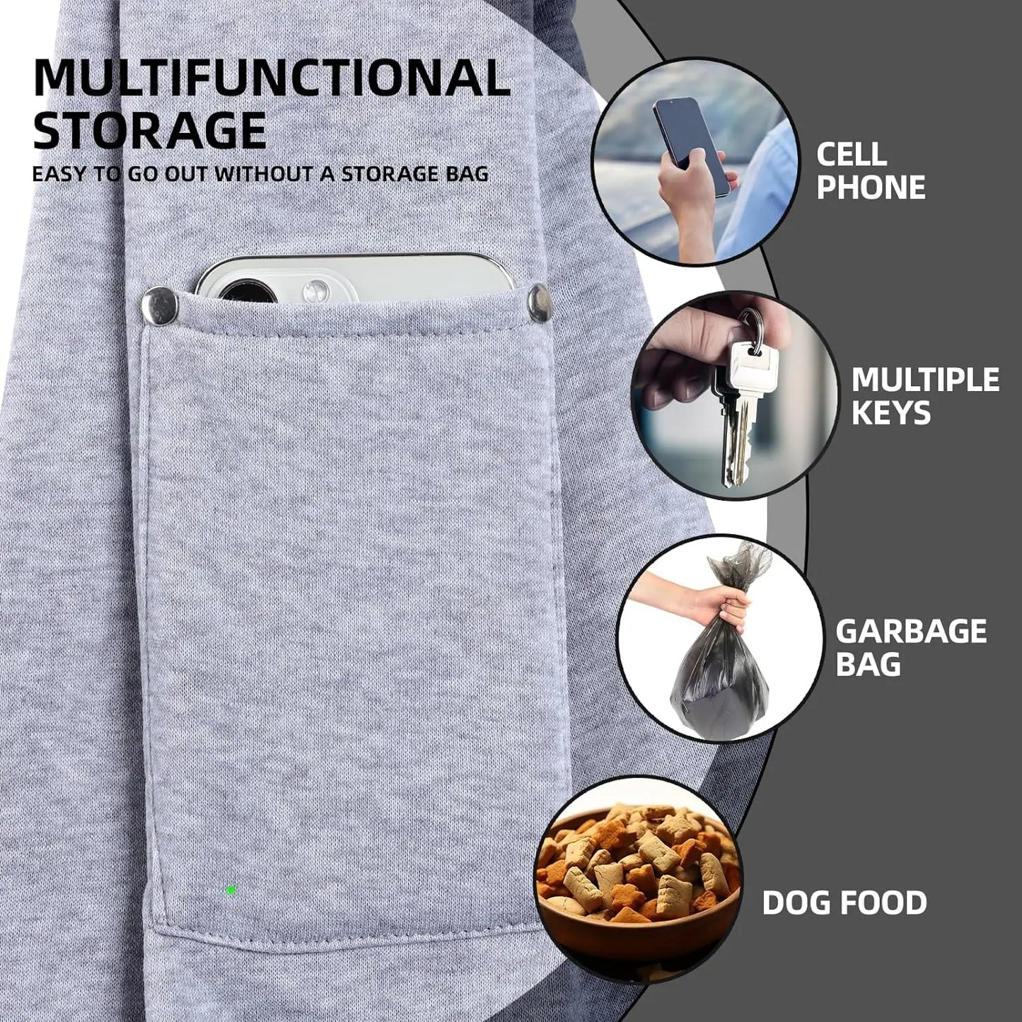 Cotton Dog Sling Carrier – Crossbody Travel Bag - WTN Essentials