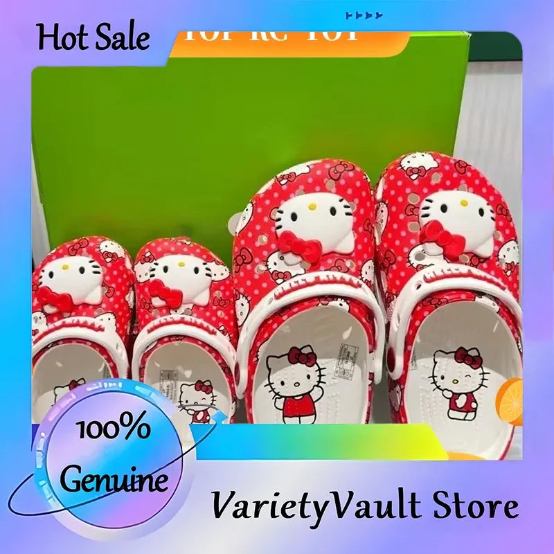 Hello Kitty & Pochacco Kids' Sandals - Wrap Toe Summer Birthday Gift - Purrfect Pet Kingdom