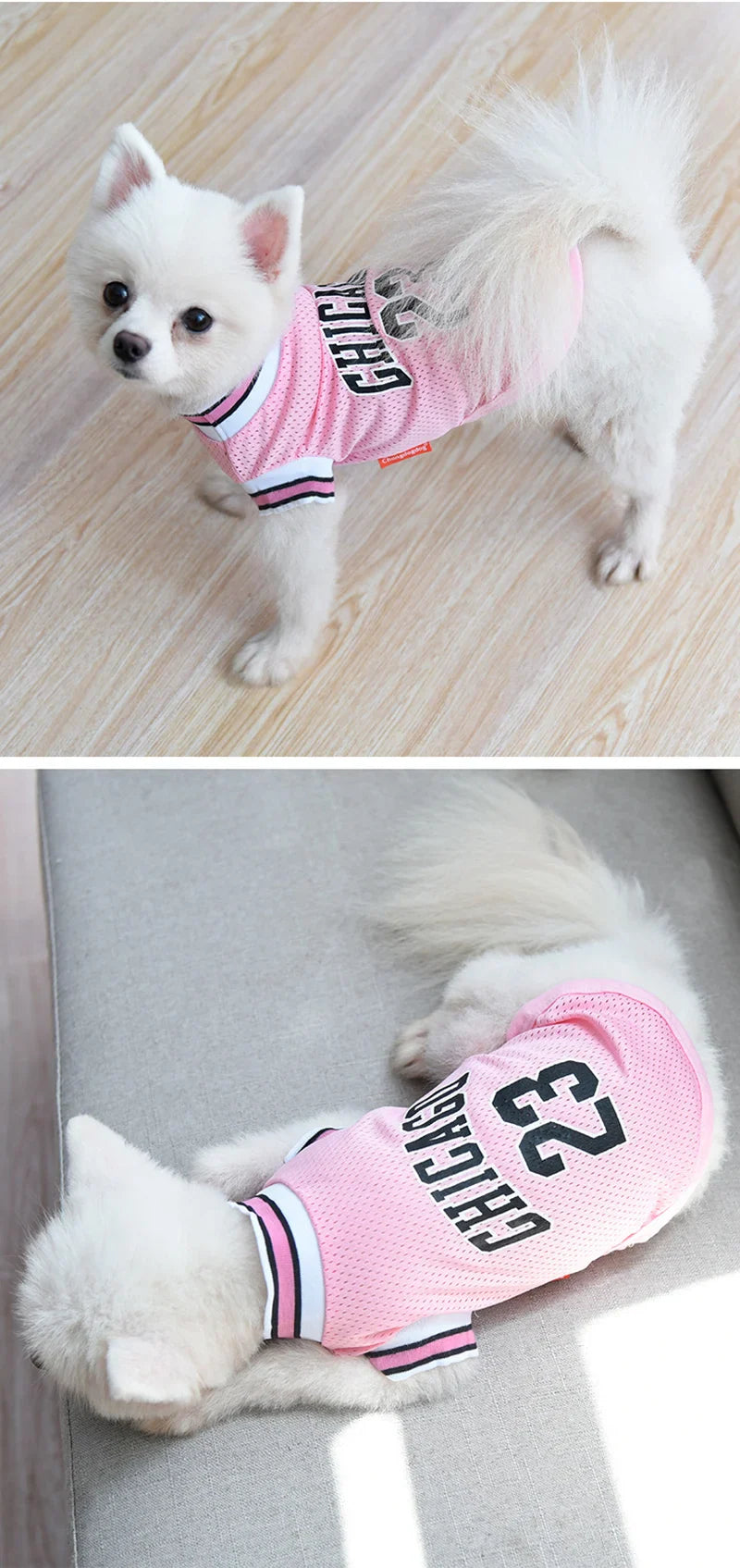 Breathable Dog Basketball Jersey - Purrfect Pet Kingdom