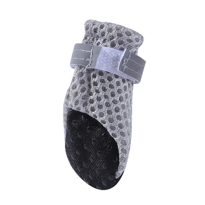 Waterproof Pet Rain Boots - Breathable Outdoor Shoes for Dogs & Cats