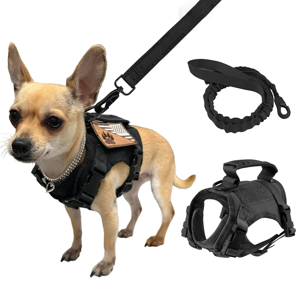 PawTactix: Tactical Harness & Leash Set for Pets