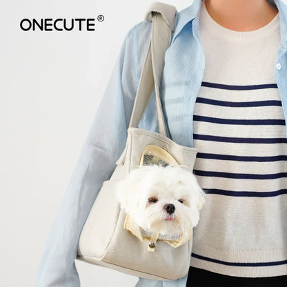 Puppy Go Out Portable Shoulder Handbag Suitable for Small Dogs dog carrier