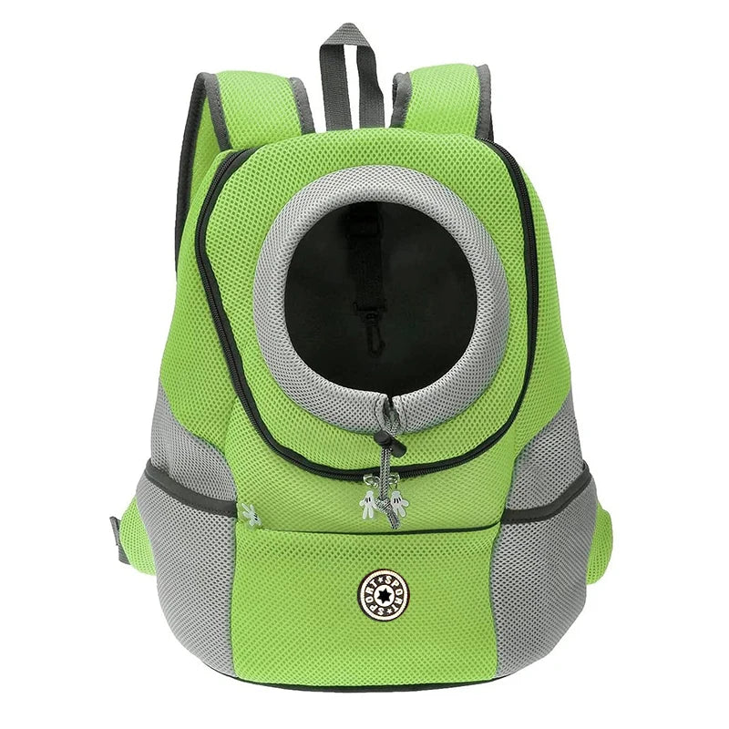 Double Shoulder Pet Carrier Backpack – Breathable Travel Dog Bag - WTN Essentials