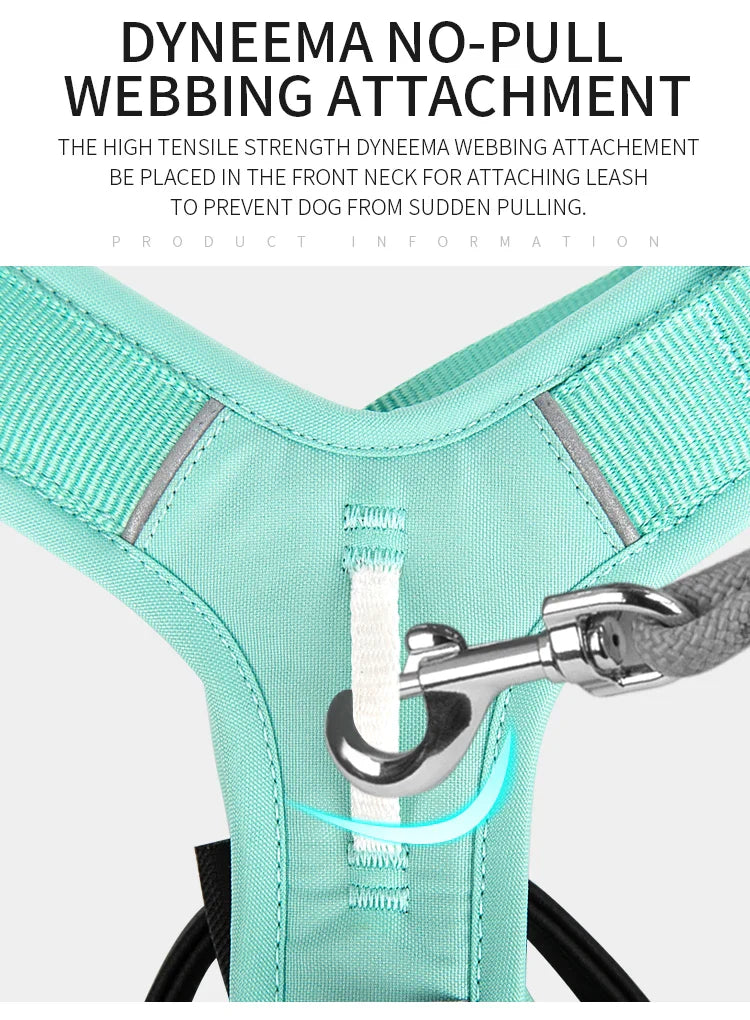 No-Pull Reflective Dog Harness - Adjustable Vest