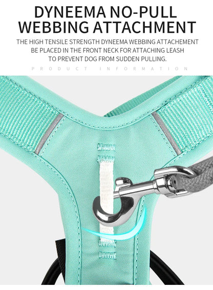 No-Pull Reflective Dog Harness - Adjustable Vest