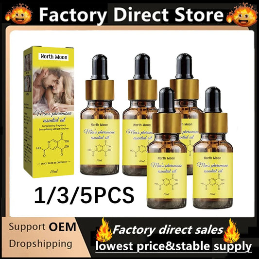 1/3/5PCS Pheromone Perfume For Men fragrance Intense Collection Perfume Pheromone essential Oil Perfume For Men To Attract Women