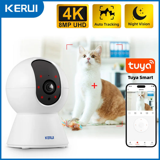KERUI WiFi IP Pets Camera Home Security Dog Cats Camera Tuya