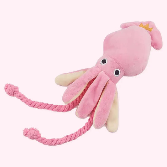 Octopus Plush Rope Interactive Toy