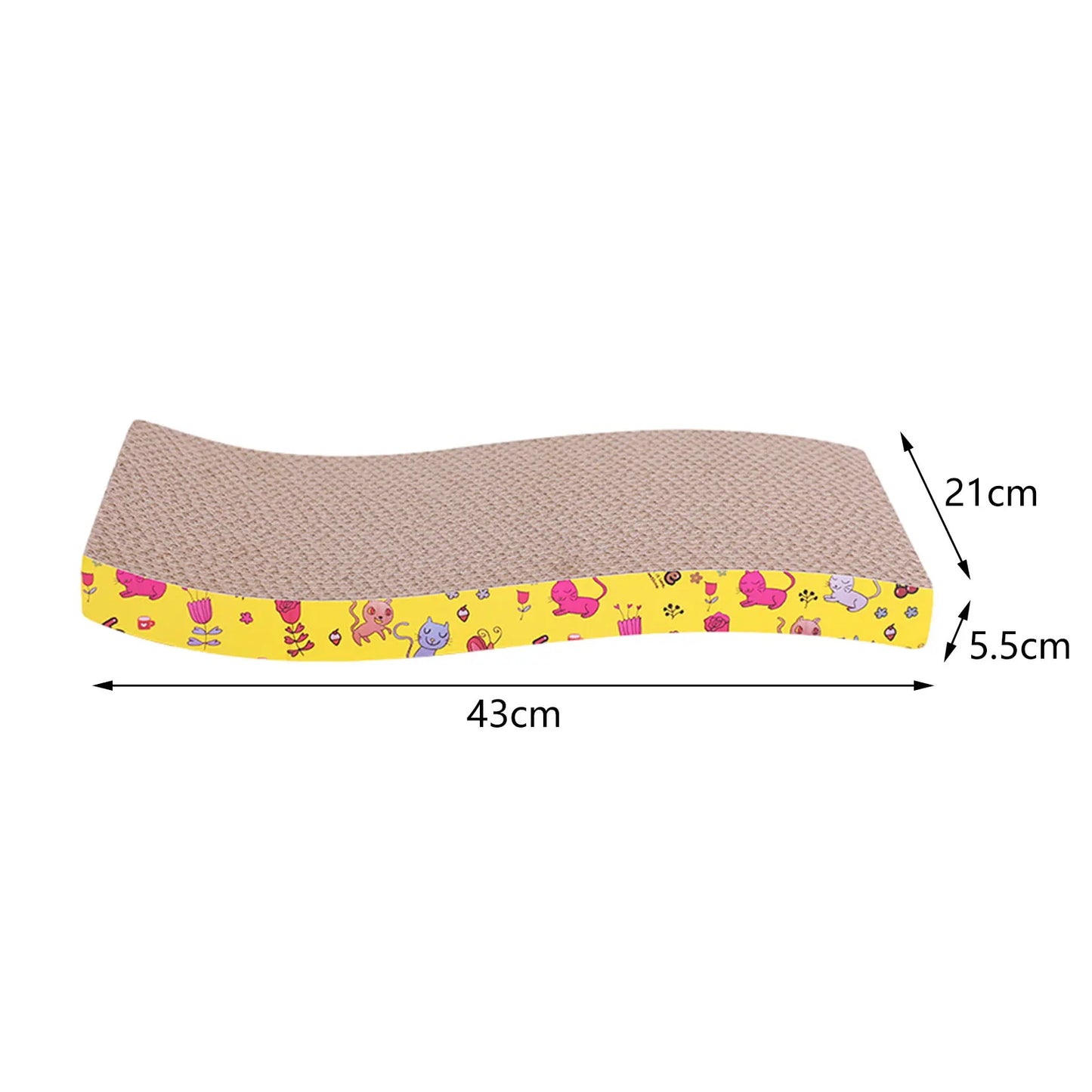 Cat Scratching Board Bed – Cardboard Scratch Pad & Nest for Cats - WTN Essentials