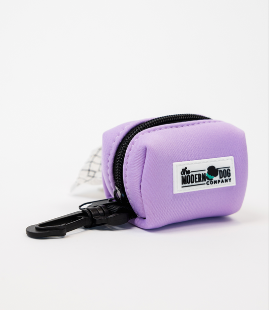 Dog Waste Bag Holder In Blush Pink