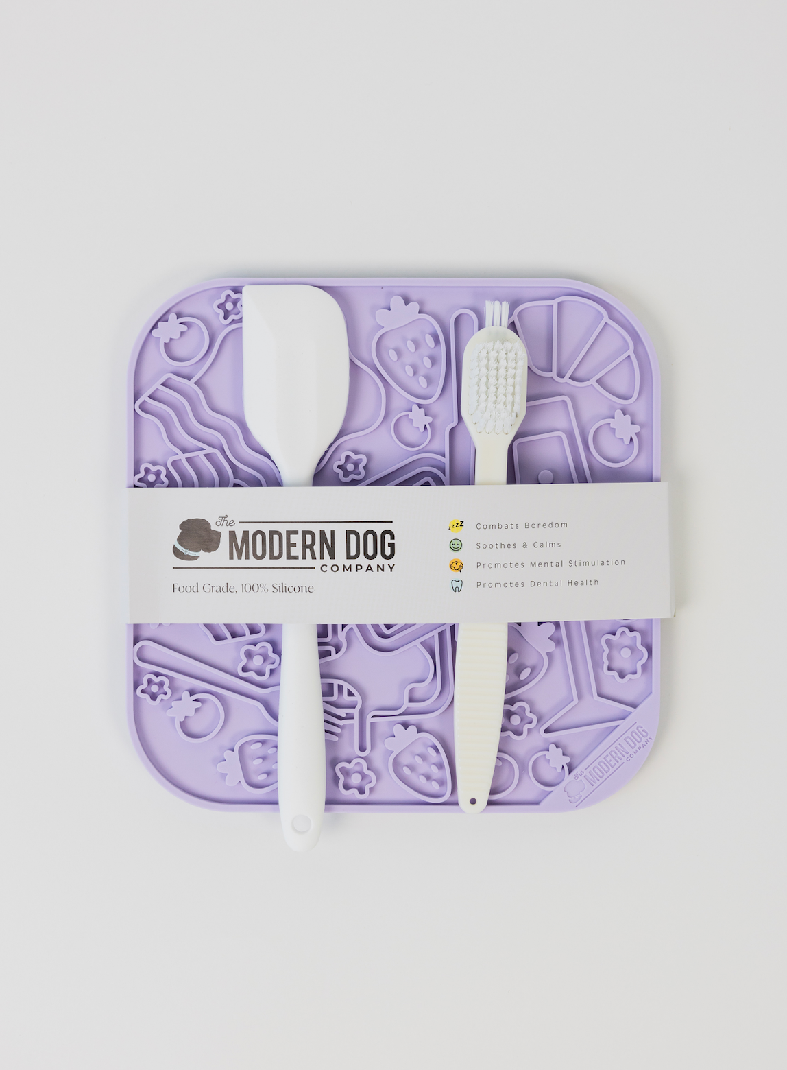 Dog Bed Lick Mat Munchn Brunchn Slow Feeder Enrichment Mat - detail product image for dog bed
