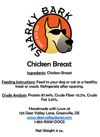 Snarky Bark Chicken Breast Jerky