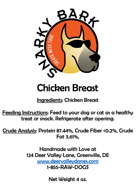 Snarky Bark Chicken Breast Jerky