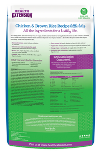 Health Extension All Life Stages Little Bites Original Chicken and Brown Rice Dog Food