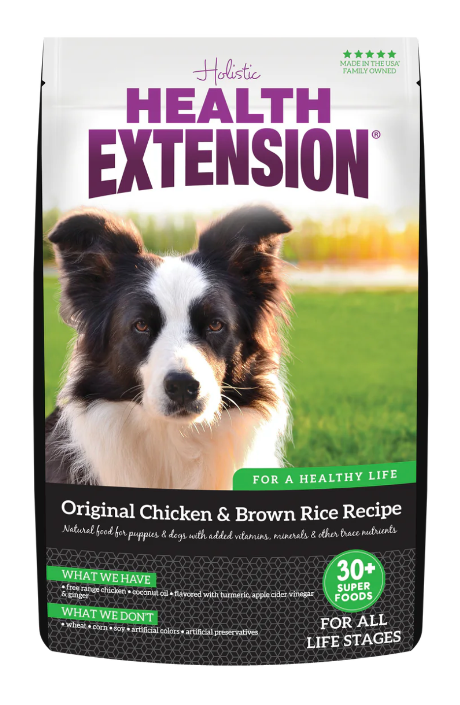 Health Extension All Life Stages Original Chicken and Brown Rice Dog Food