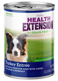 Health Extension All Life Stages Grain Free Turkey Entree Dog Food (12.5oz)