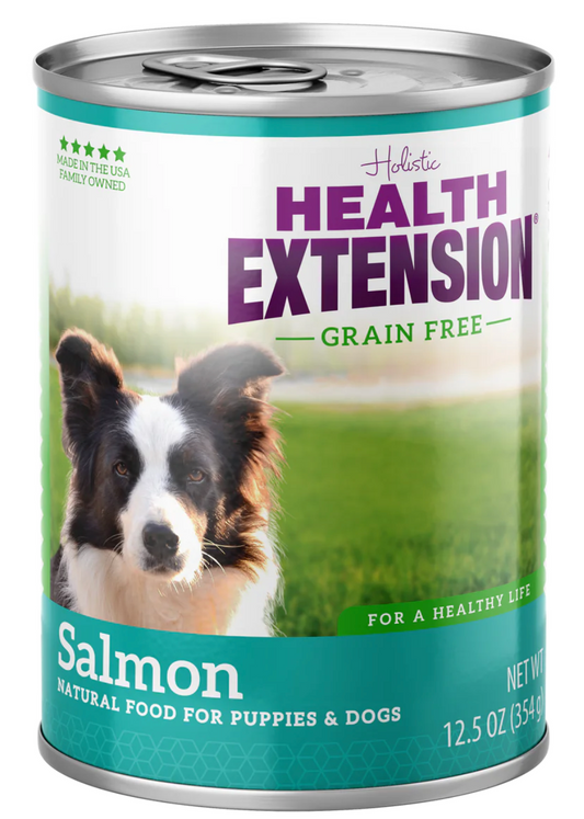 Grain Free Dog Food - Health Extension Salmon 12.5oz 🐟