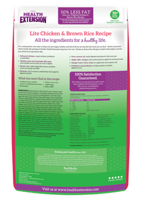 Health Extension All Life Stages Lite Original Chicken and Brown Rice Dog Food