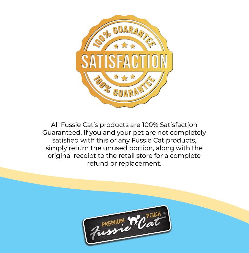 Fussie Cat Pouch - Ocean Fish in Gravy (2.47oz) - Wet Cat Food - The Family Pet