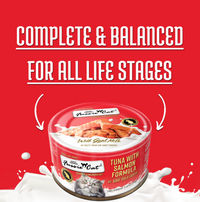 Fussie Cat Tuna with Salmon Formula in Goat Milk Gravy (2.47oz)