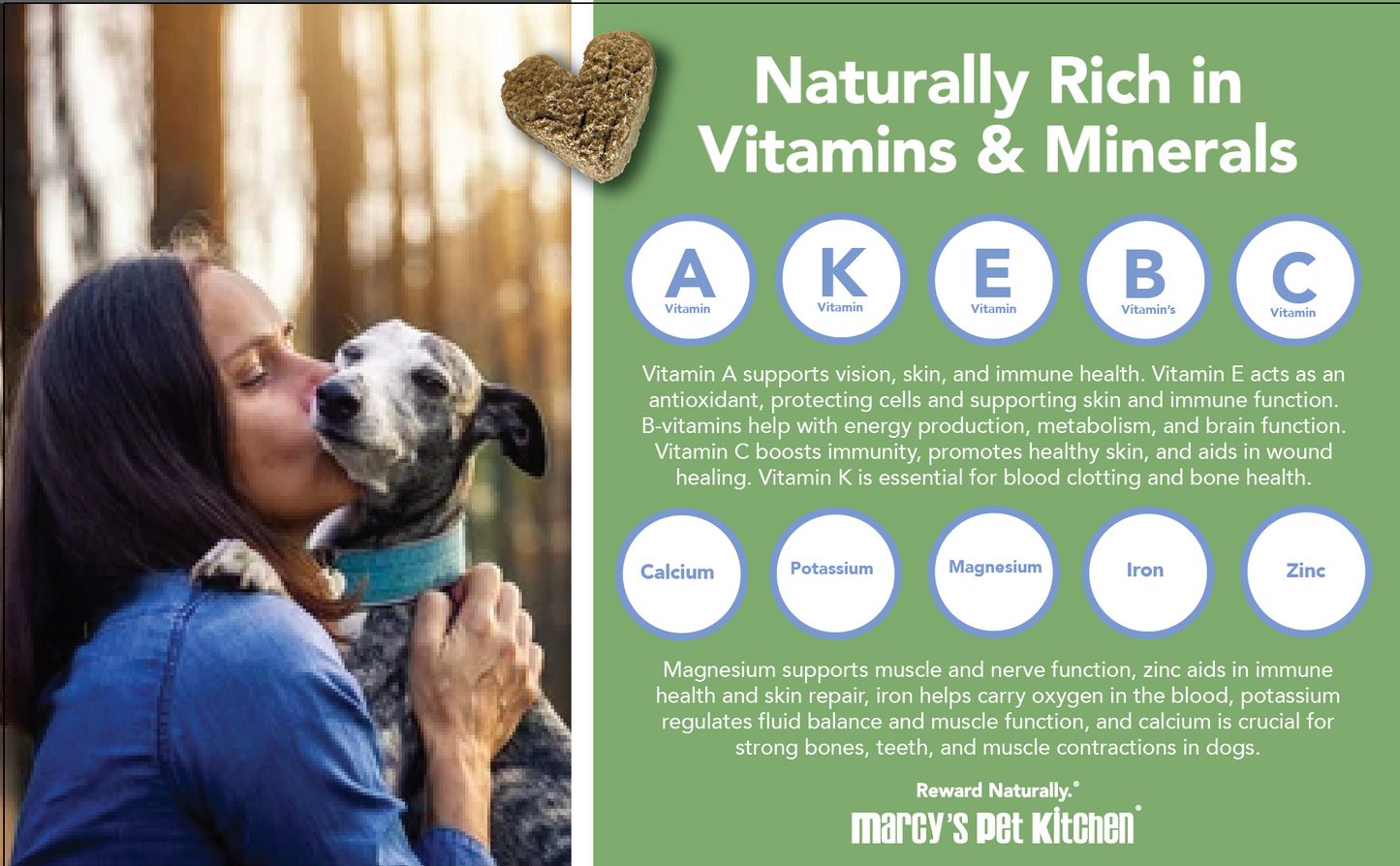 Marcy's Vegan Veggie Dog Biscuits 5oz 🥕