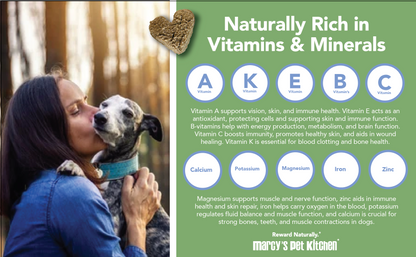 Marcy's Vegan Veggie Dog Biscuits 5oz 🥕