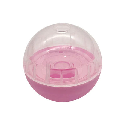 Interactive Food Dispensing Puzzle Toy - Adjustable Slow Feeder IQ Training Ball